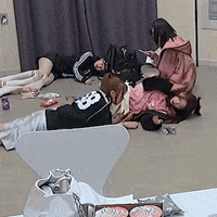 K Pop Running GIF