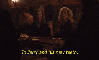 To Jerry And His New Teeth!