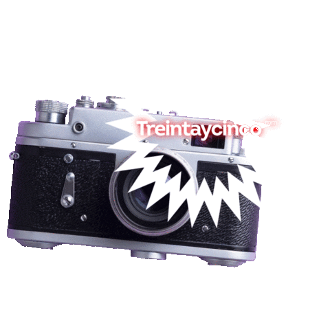 treintaycincomm giphyupload cine fotografia camara Sticker