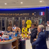 Macron Addresses French Team After World Cup Loss