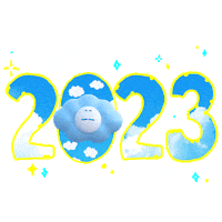 Im So Excited Happy New Year Sticker by TUNiB