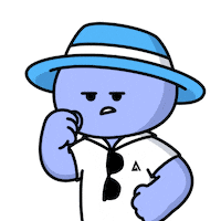 Go Away No Sticker by Kwantel