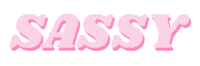 Pink Sass Sticker by Sassy Online