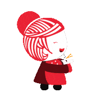 foodie eating Sticker by Yao