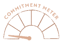 Meter Commitment Sticker by Hello Adorn