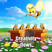 Wisdom Creativity GIF by Beelightened