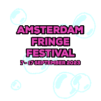 Pink Festival Sticker by AmsterdamFringeFestival