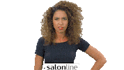 funny face girl Sticker by Salon Line