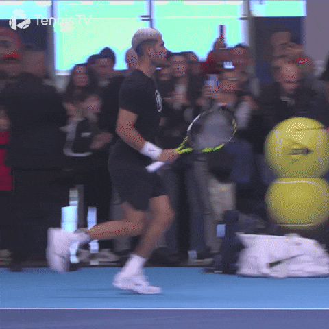 Running Backwards GIF by Tennis TV