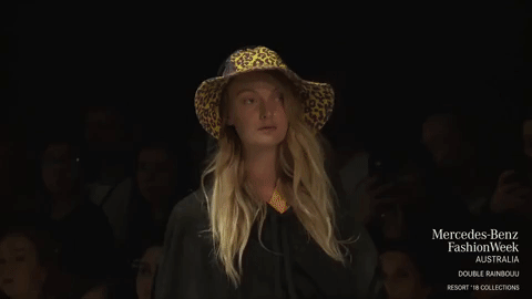 double rainbouu GIF by Mercedes-Benz Fashion Week Australia