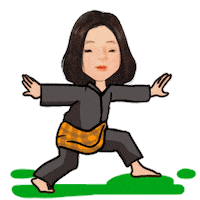Martial Arts Girl Power Sticker