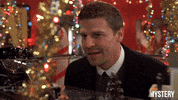 Christmas Train GIF by ION Mystery