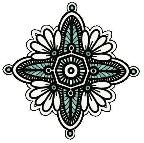 Mandala Sticker by creativedepot