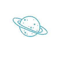 NorthweekMX blue star brand neon Sticker