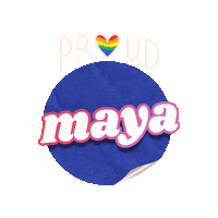 Filipino Maya Sticker