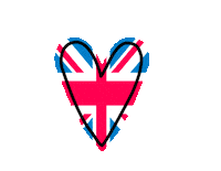 English Flag Sticker