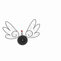 ShiBea fantasy wings scifi cyberpunk GIF