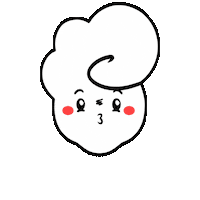 Cartoon Jump Sticker