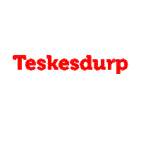 teskesdurp  Sticker