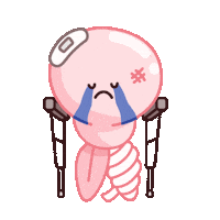 Sad Face Sticker