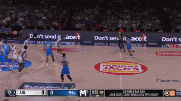 Basketball Assist GIF by Melbourne United