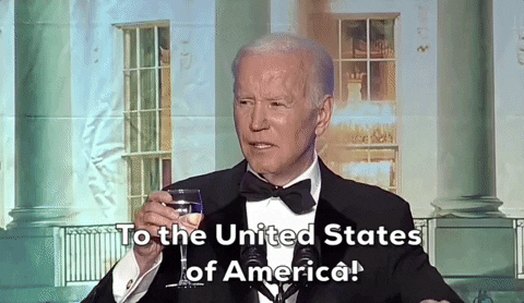 Joe Biden Toast GIF by GIPHY News