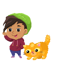 German Hello Sticker by Dinolingo - online language learning platform for kids