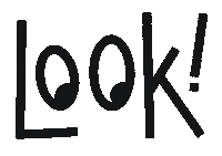 Look Eye Roll Sticker