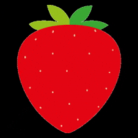 emco_cz red simple strawberry jahoda GIF
