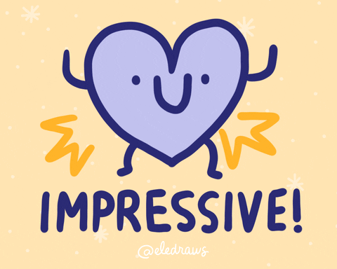 New Year Love GIF by Eledraws (Eleonore Bem)