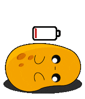 Tired Sleep Sticker