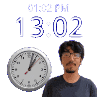 1 Pm Sticker