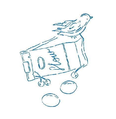 windowsillpies giphyupload chirping windowsillpiesbird windowsillpies Sticker