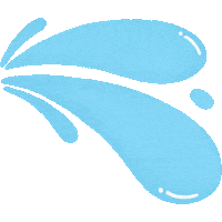 Water Splash Sticker by BDUmedia