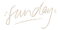 Sunday Weekdays Sticker
