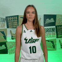 Womens Basketball GIF by USF Athletics