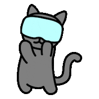 Sleepy Virtual Reality Sticker