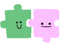 Friends Puzzle Sticker by lisa juk