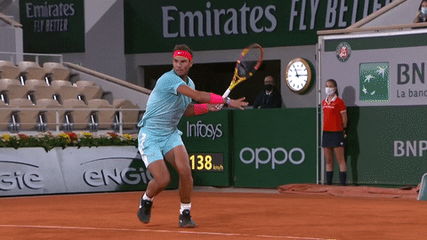 Rafael Nadal Sport GIF by Roland-Garros