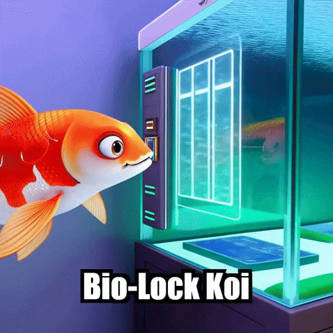 Koi Fish Technology GIF by TheConfishius
