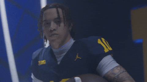 Go Blue Michigan Football GIF by Michigan Athletics