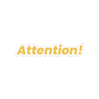 Attention Sticker by Multiply Malaysia