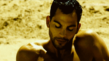 brice martinet GIF by Isola dei Famosi