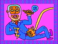 Rainbow Fire GIF by Sarah Zucker