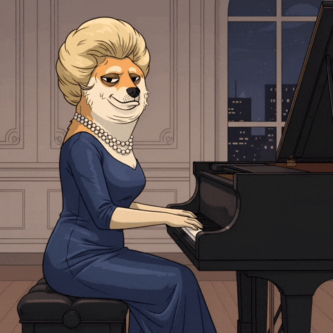 Shiba Inu Art GIF by Doge Pound