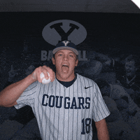 Sport Baseball GIF by BYU Cougars