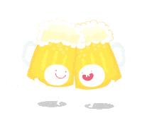 Friends Beer Sticker by Bulbble Inc.