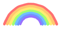 Happy Rainbow Sticker