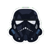 Scifi Helmet Sticker