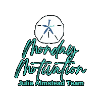 Mondaymotivation Sticker by Julia Almstead Team